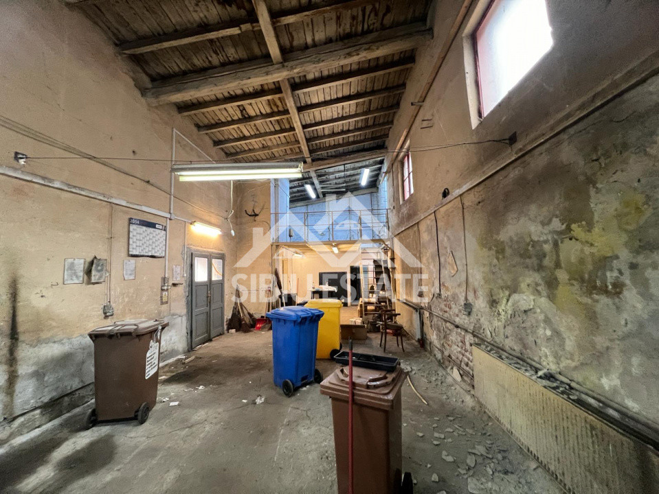 Spatiu cu potential – 174 mp, inaltime mare zona centrala, Zidului