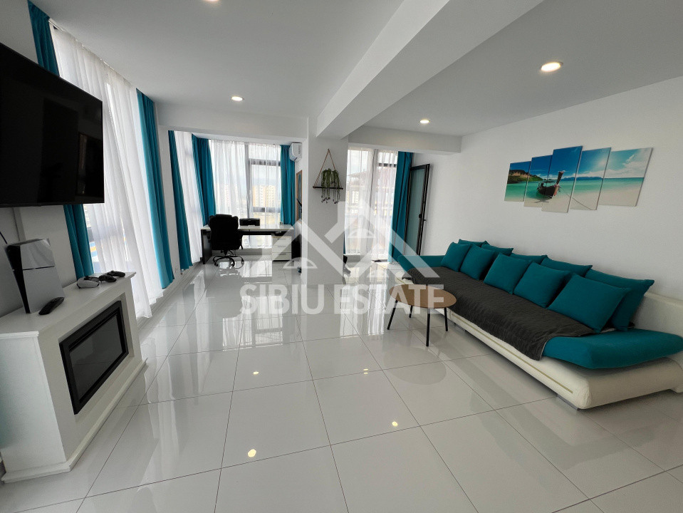 Apartament super luminos, 3 camere, 2 bai 82 mp, zona Doamna Stanca