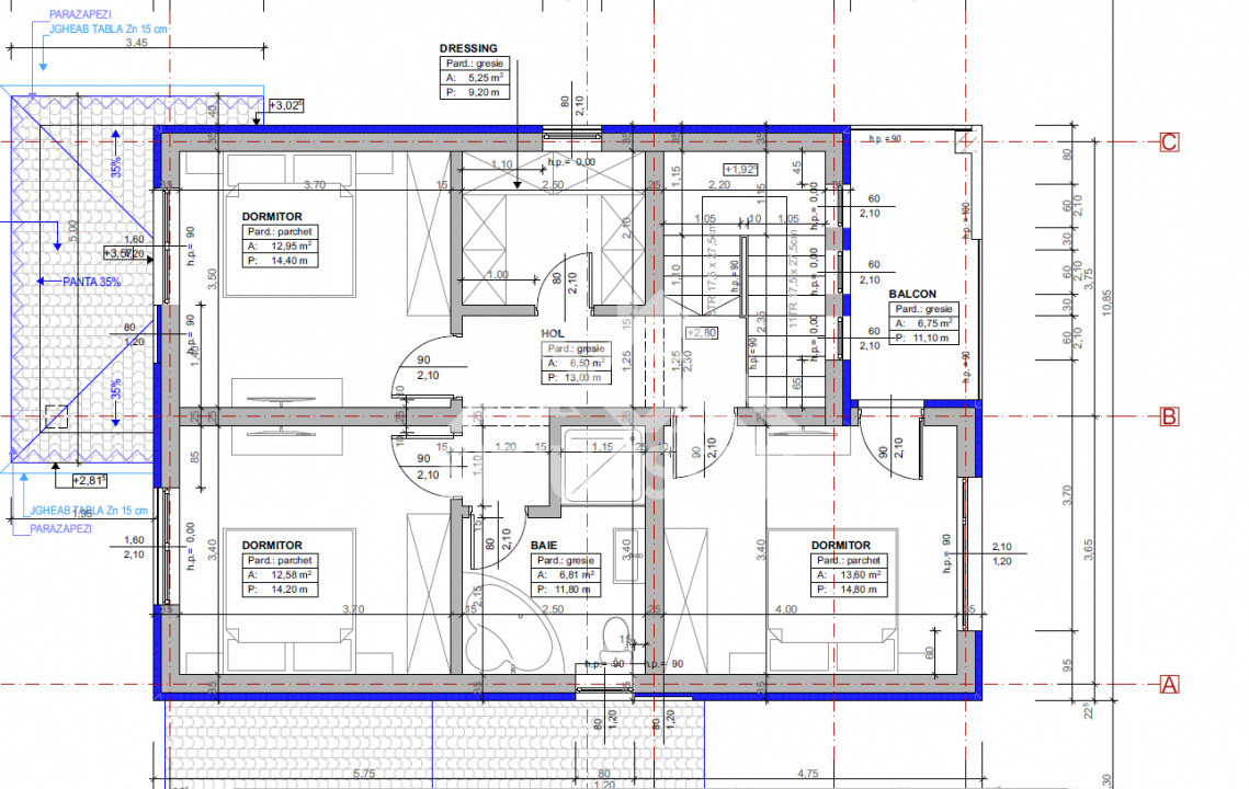 Duplex spațios cu priveliște superbă spre cetate, Cisnădie