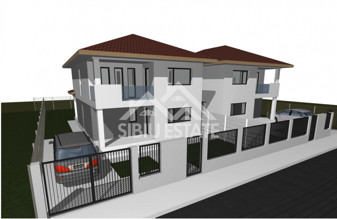 Duplex spațios cu priveliște superbă spre cetate, Cisnădie