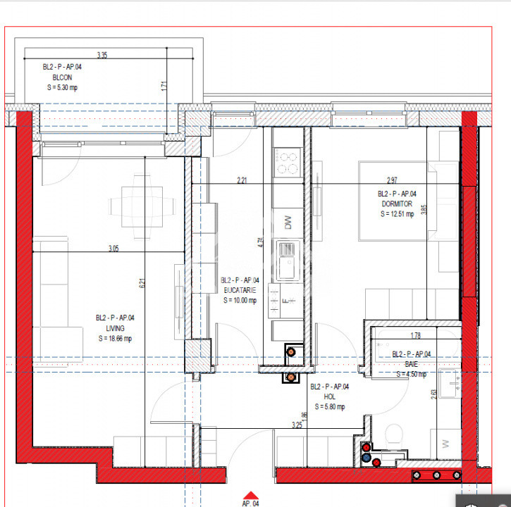 Apartament 2 camere,modern la 10 minute de Centru