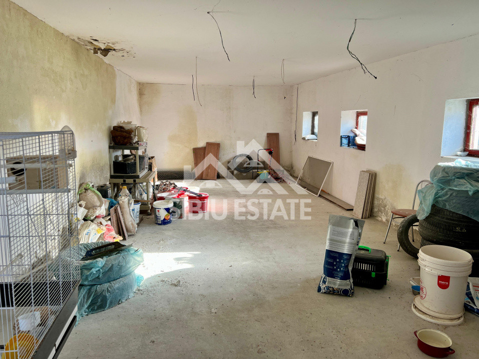Casa moderna, spațioasa, curte generoasa pe un nivel în Sura Mare