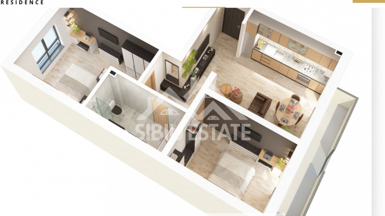 Apartament 3 camere, Doamna Stanca, Loc parcare inclus