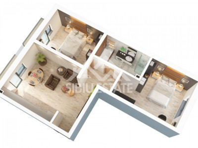 Apartament 3 camere, Doamna Stanca, Loc parcare inclus