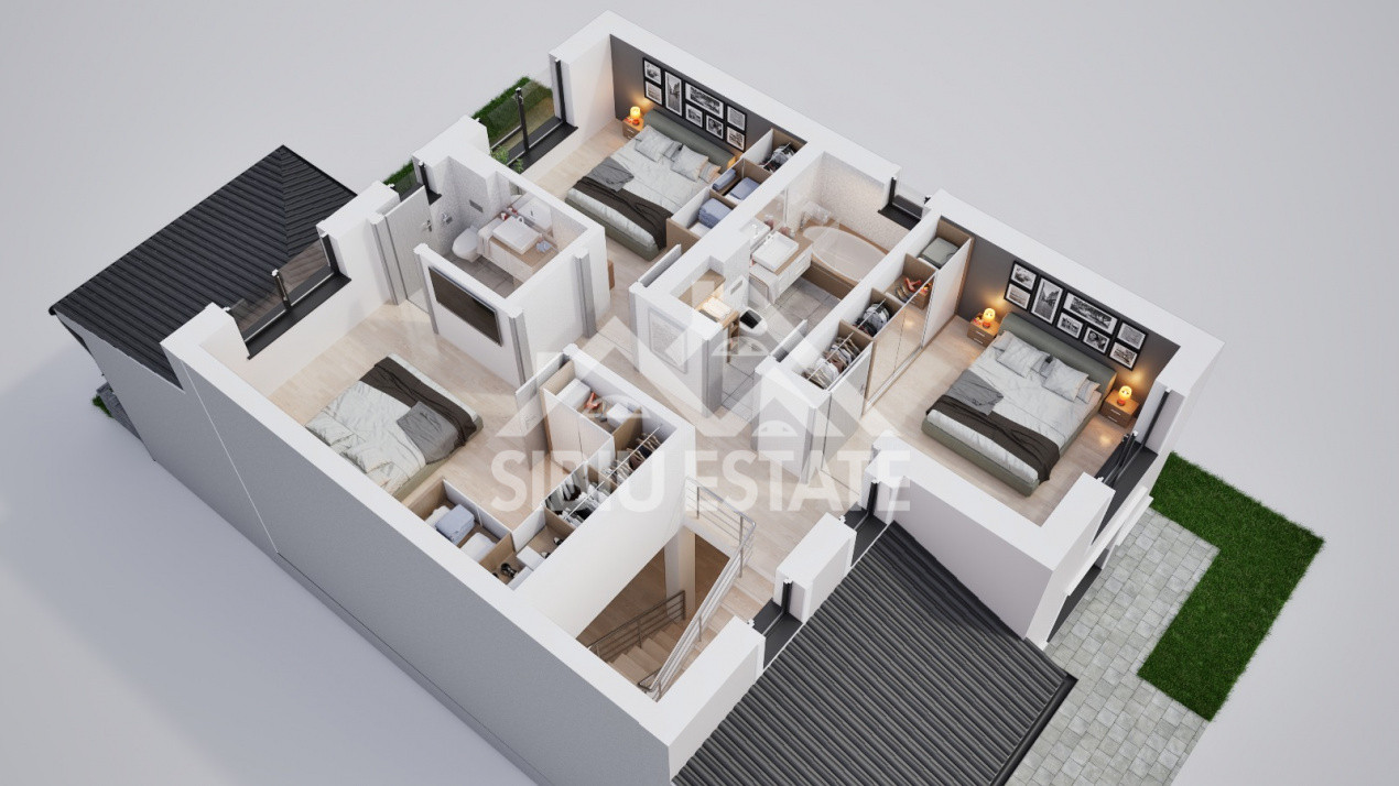 Spatiu, Stil si Confort – Descopera Casa Visurilor Tale cu 5 camere!