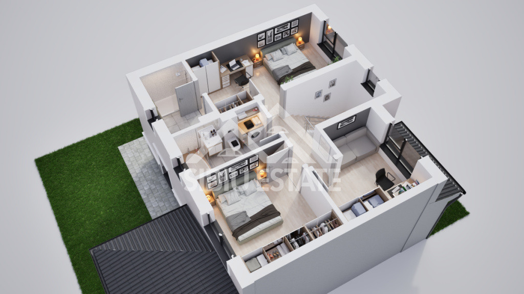 Casa ideală lângă Sibiu, cu 4 camere - confort si liniste!