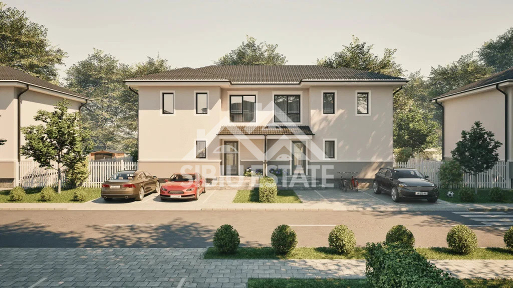 Duplex modern cu 4 camere, 102 mp – oază de liniște aproape de orașul Sibiu