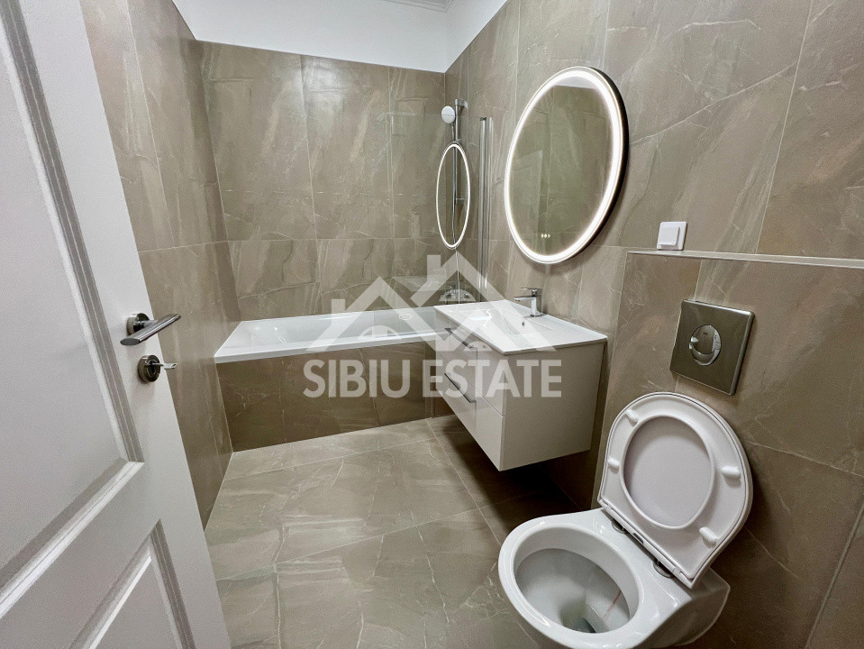 Apartament nou etaj 1, cu 2 camere de închiriat în Șelimbăr 
