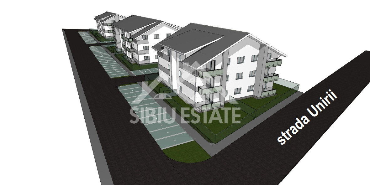 Investiția perfectă: apartament modern cu 2 camere si balcon în Șelimbăr