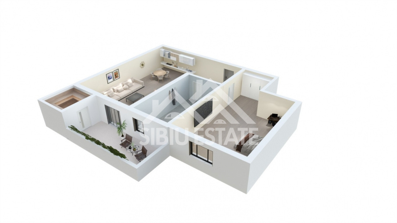 Apartament modern, eficient si aproape de natura - in Sibiu, langa lac