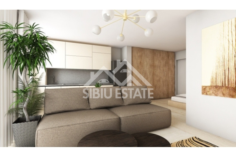Garsoniera tip Studio cu balcon, finisata la cheie, parcare incusa