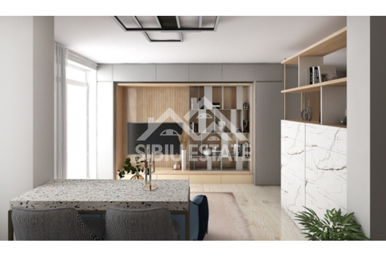 Garsoniera tip Studio cu balcon, finisata la cheie, parcare inclusa