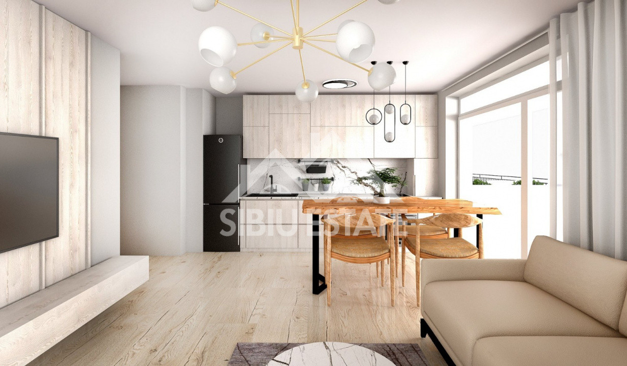 Apartament 2 camere , Finisat la Cheie ,Parcare Inclusă