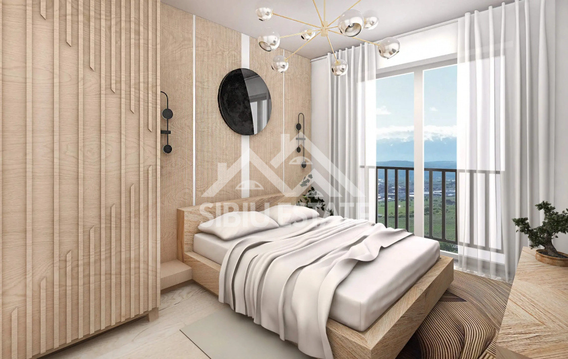  Apartament Penthouse 3 Camere, Finisat, Parcare Interioara,Comision 0