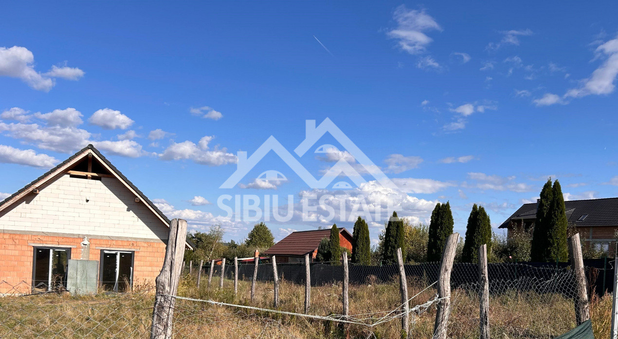 Casa 130 mp, teren 2800 mp, priveliște superbă – Marginimea Sibiului