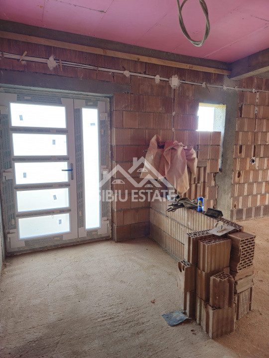 Casa 130 mp, teren 2800 mp, priveliște superbă – Marginimea Sibiului