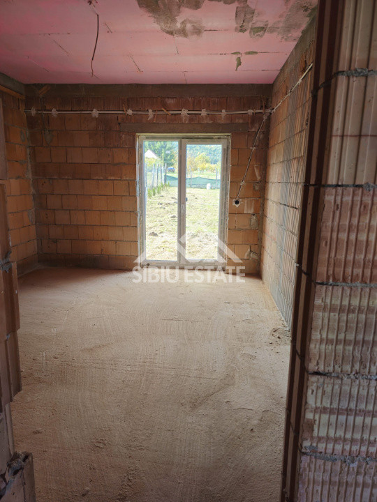 Casa 130 mp, teren 2800 mp, priveliște superbă – Marginimea Sibiului