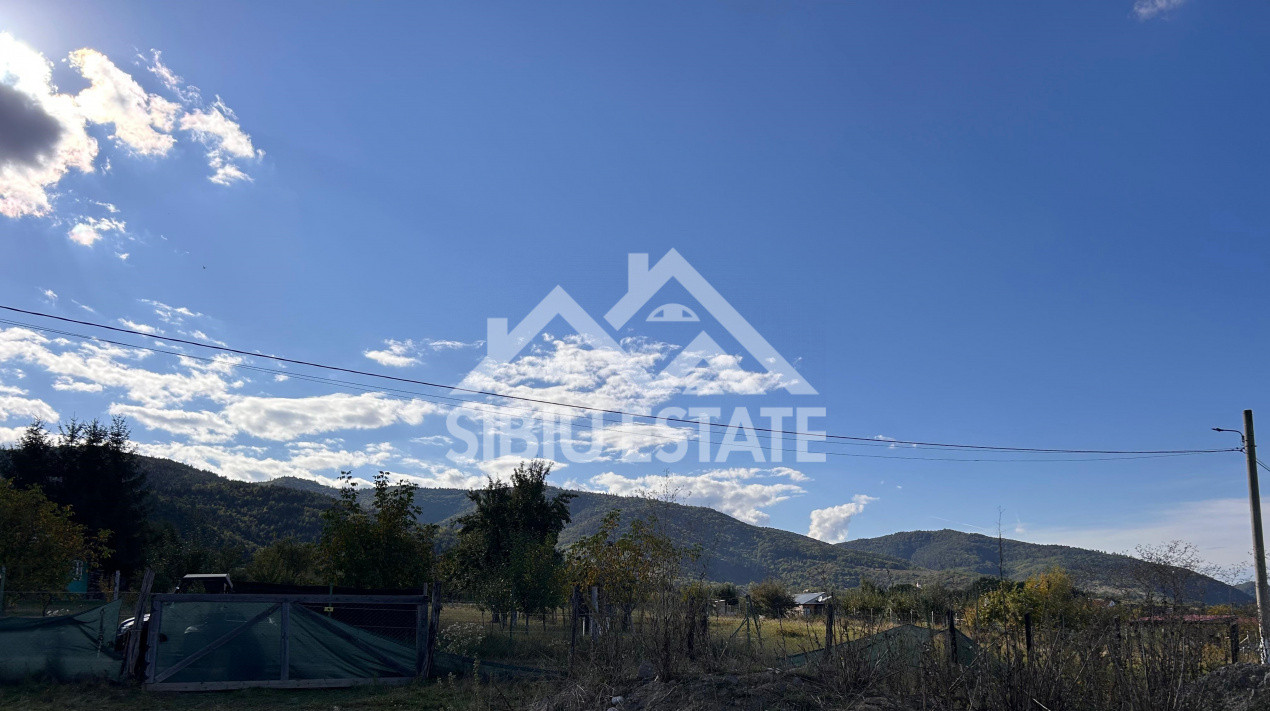 Casa 130 mp, teren 2800 mp, priveliște superbă – Marginimea Sibiului