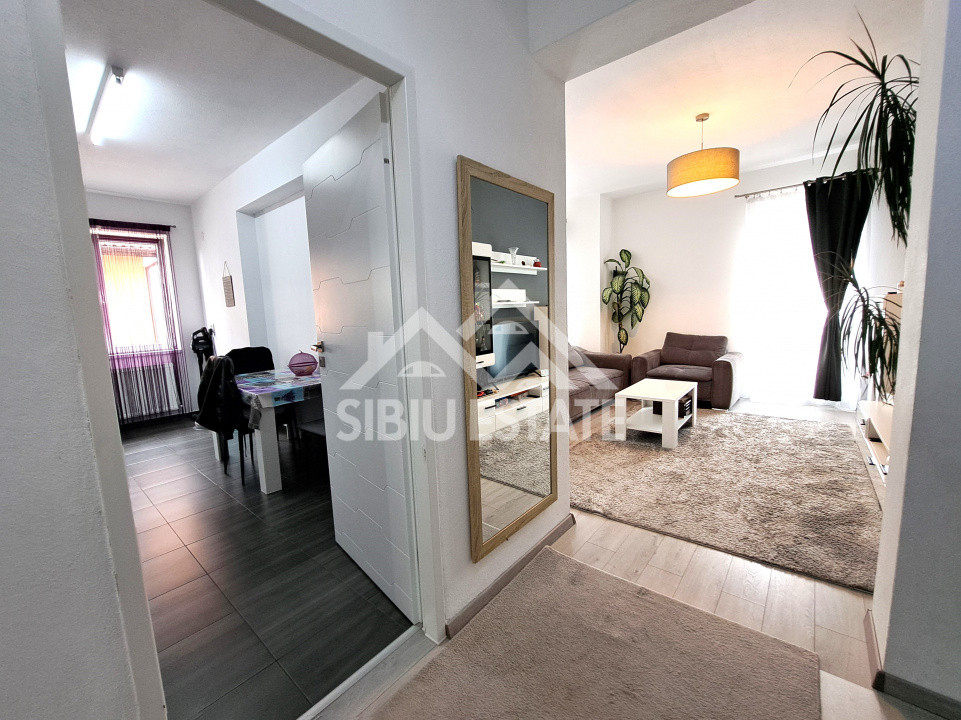 Apartament 3 camere 2 bai, Selimbar Brana  2 parcari