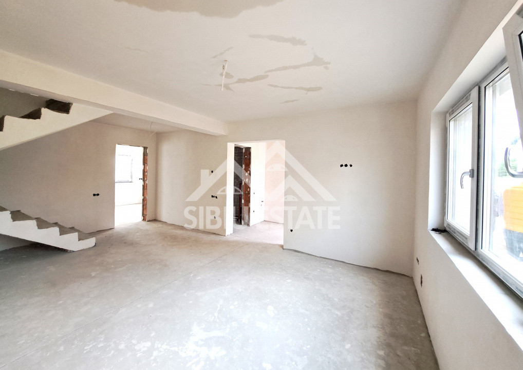 Casa noua cu pivnita si terasa Sibiu Calea Cisnadiei