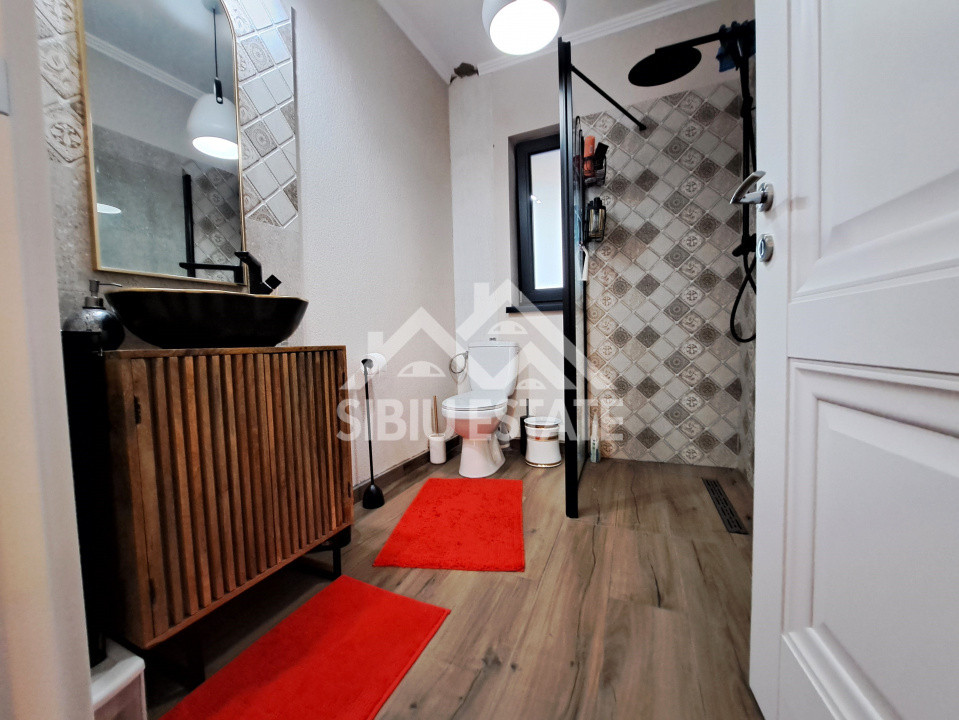 Casa pe un nivel, garaj, teren 600 Sibiu Tocile