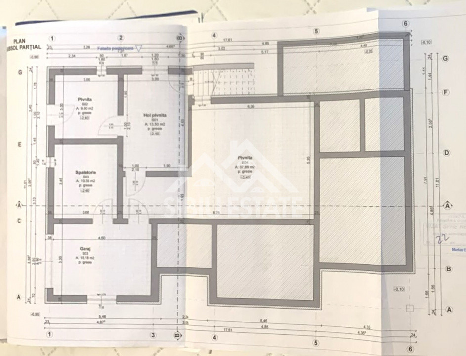 Casa pe un nivel, garaj, teren 600 Sibiu Tocile