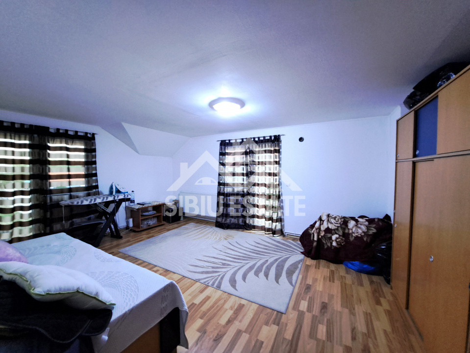 Casa Selimbar, pivnita mare, dormitor la parter