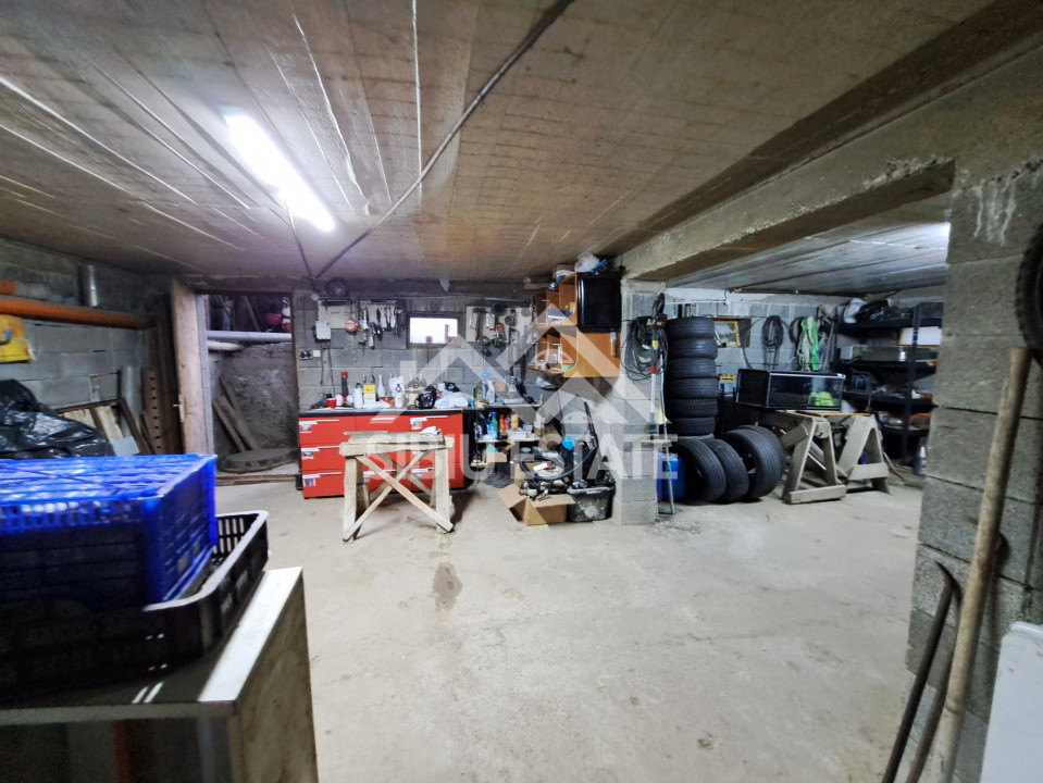 Casa Selimbar, pivnita mare, dormitor la parter