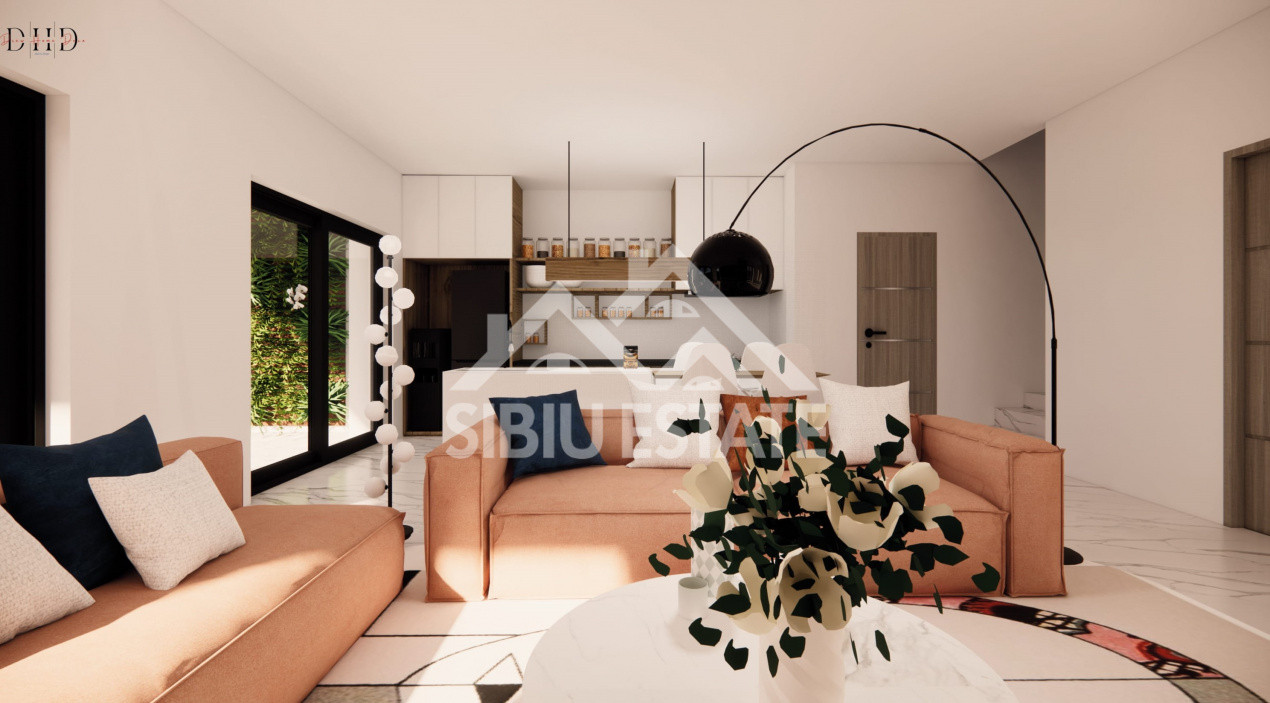 Casa noua Selimbar teren 500 mp