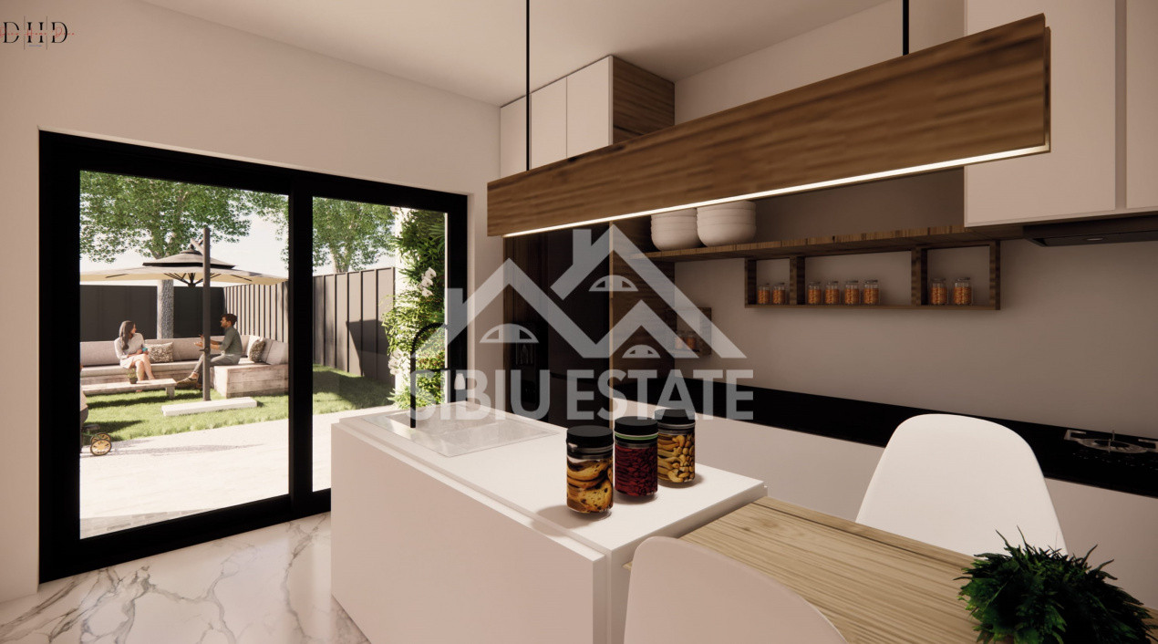 Casa noua Selimbar teren 500 mp