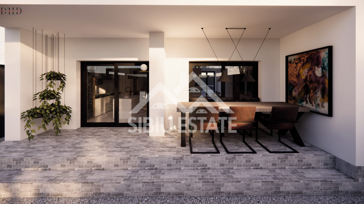 Casa noua Selimbar teren 500 mp