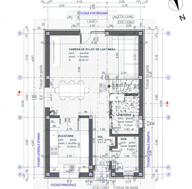 Casa Sibiu, Cristian 4 camere, 2 bai, Casa intabulata