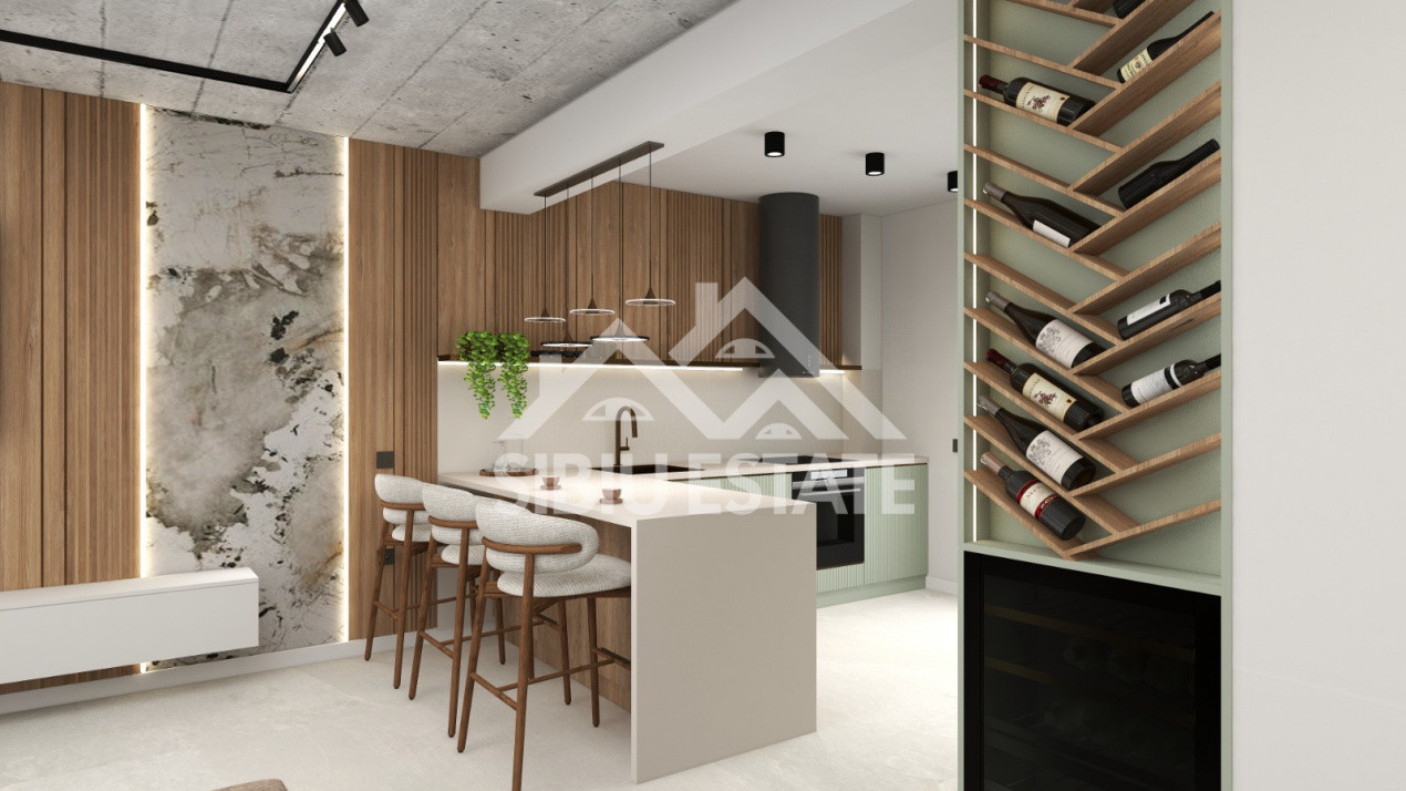 Casa 4 camere, 3 bai, garaj si curte larga, Sibiu Selimbar