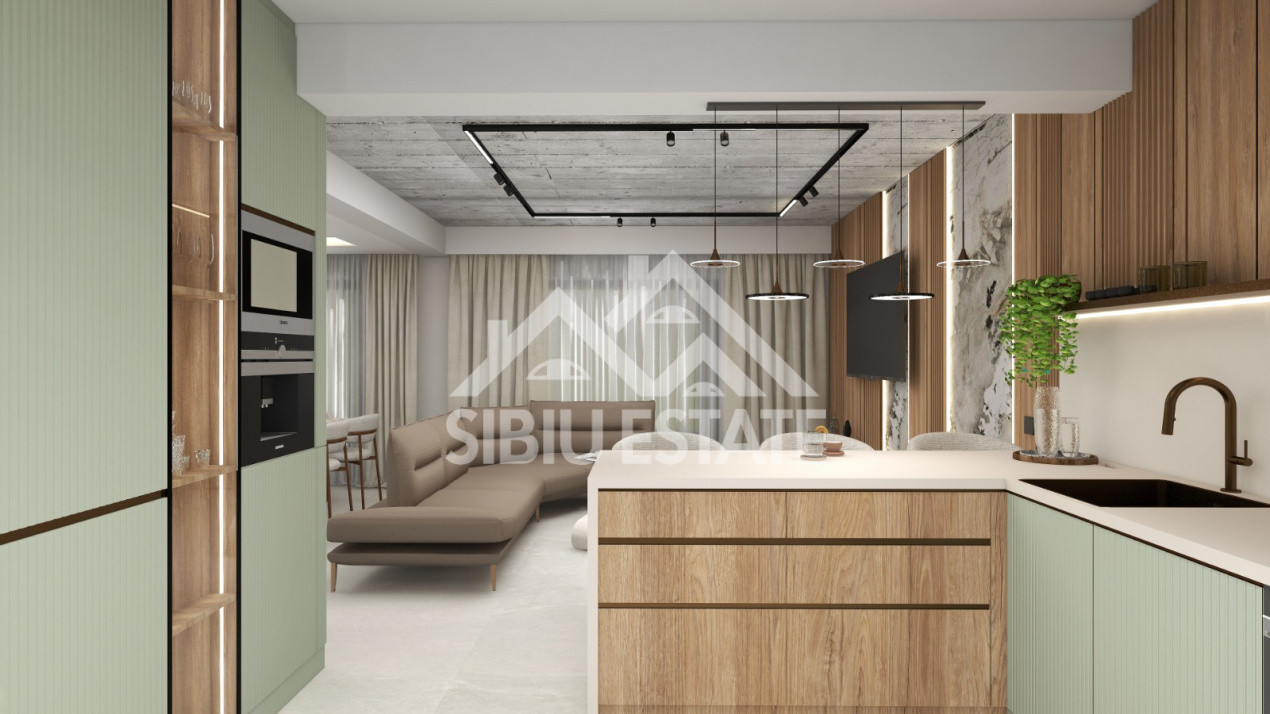 Casa 4 camere, 3 bai, garaj si curte larga, Sibiu Selimbar