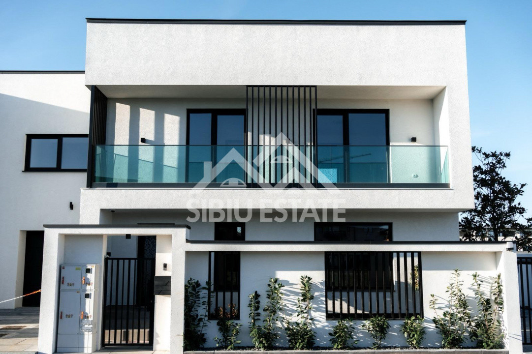 Casa 4 camere, 3 bai, garaj si curte larga, Sibiu Selimbar