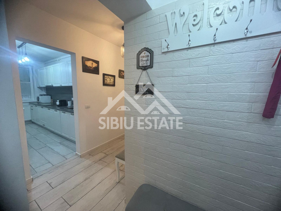 Apartament de inchiriat, cu 2 camere- zona Centrala, mobilat si utilat 