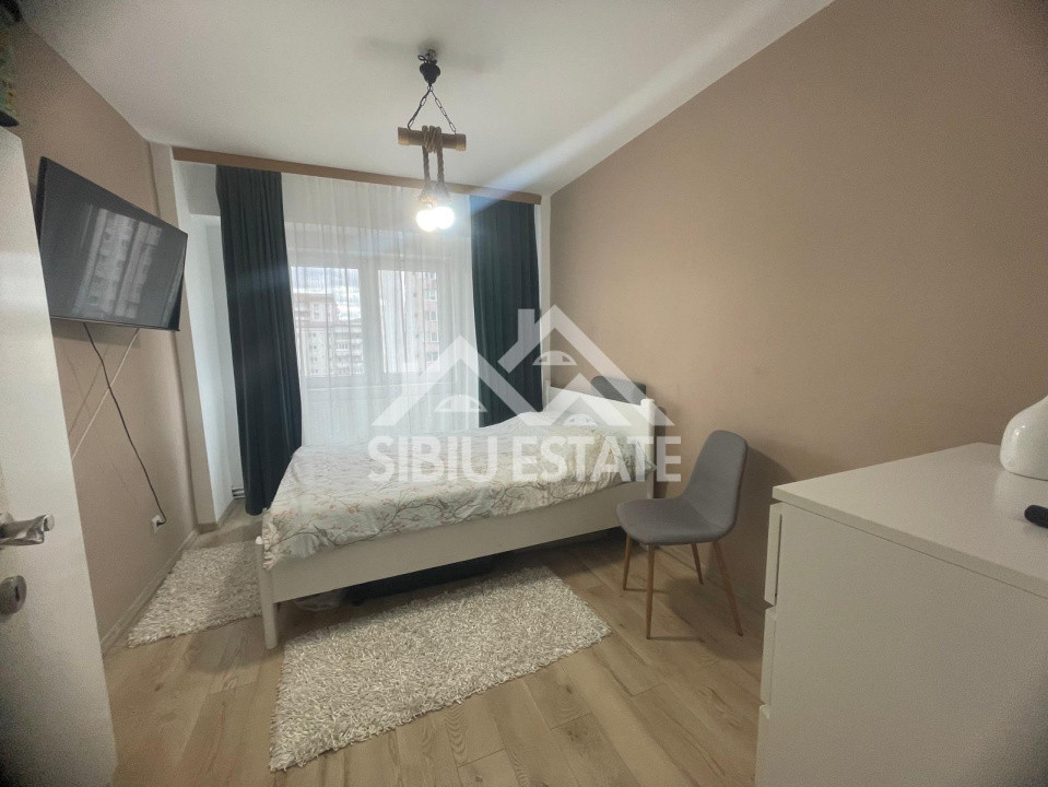 Apartament de vanzare cu 3 camere,2 bai,pivnita s.u 63.4 mp-Cartier Valea Aurie 