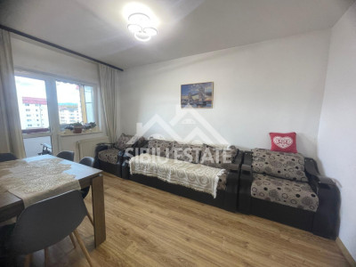 Apartament de vanzare cu 3 camere,2 bai,pivnita s.u 63.4 mp-Cartier Valea Aurie 