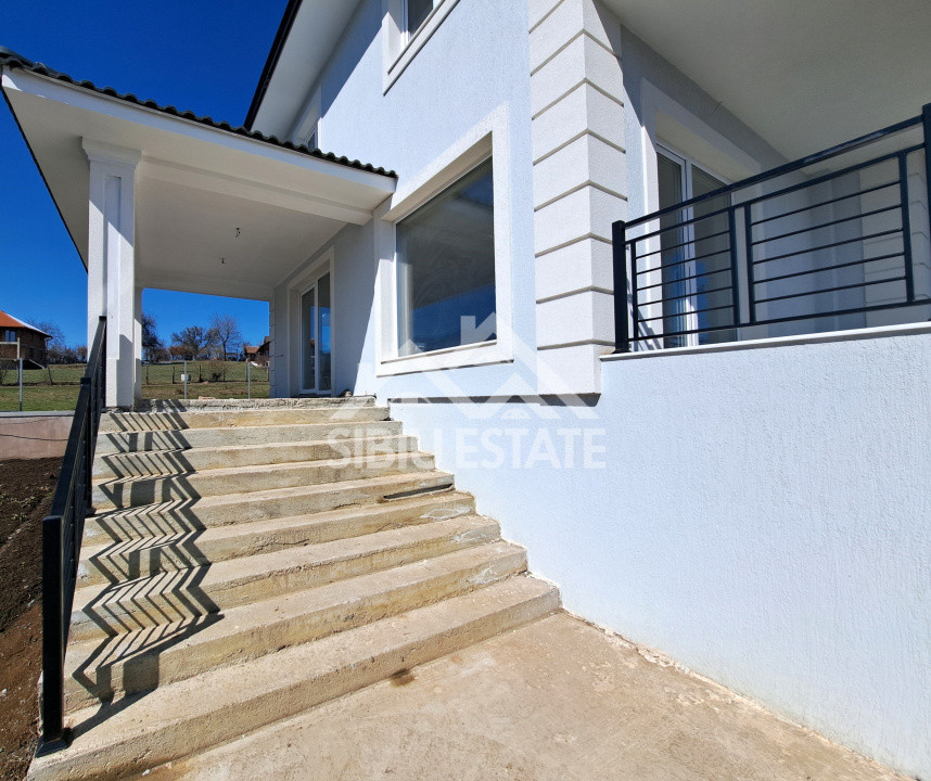 Casa noua Tocile, Sibiu garaj, terase, teren 600