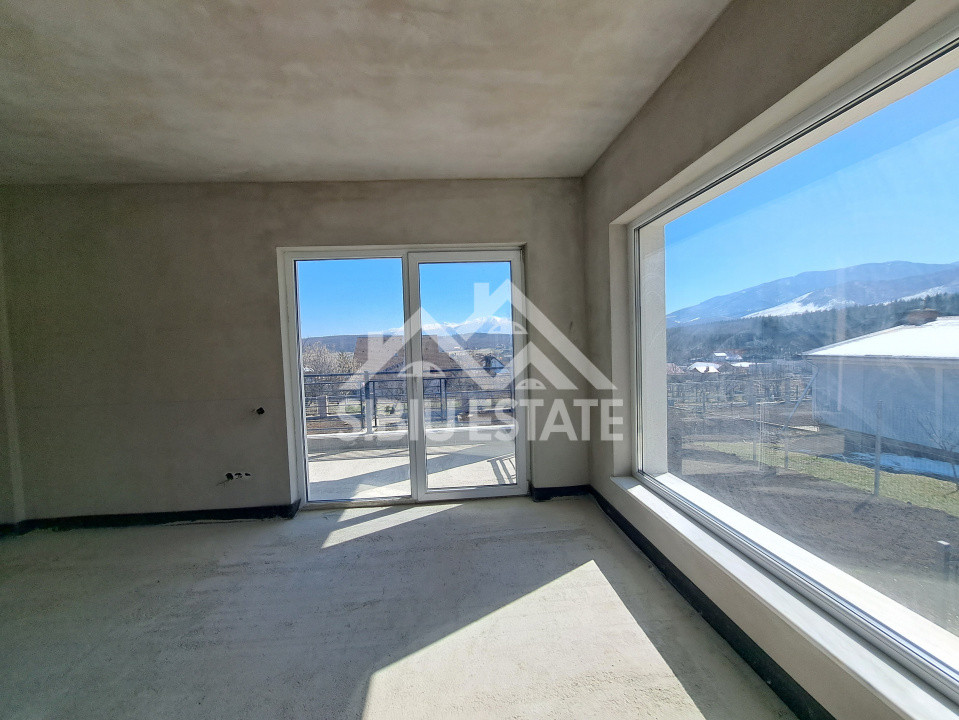 Casa noua Tocile, Sibiu garaj, terase, teren 600