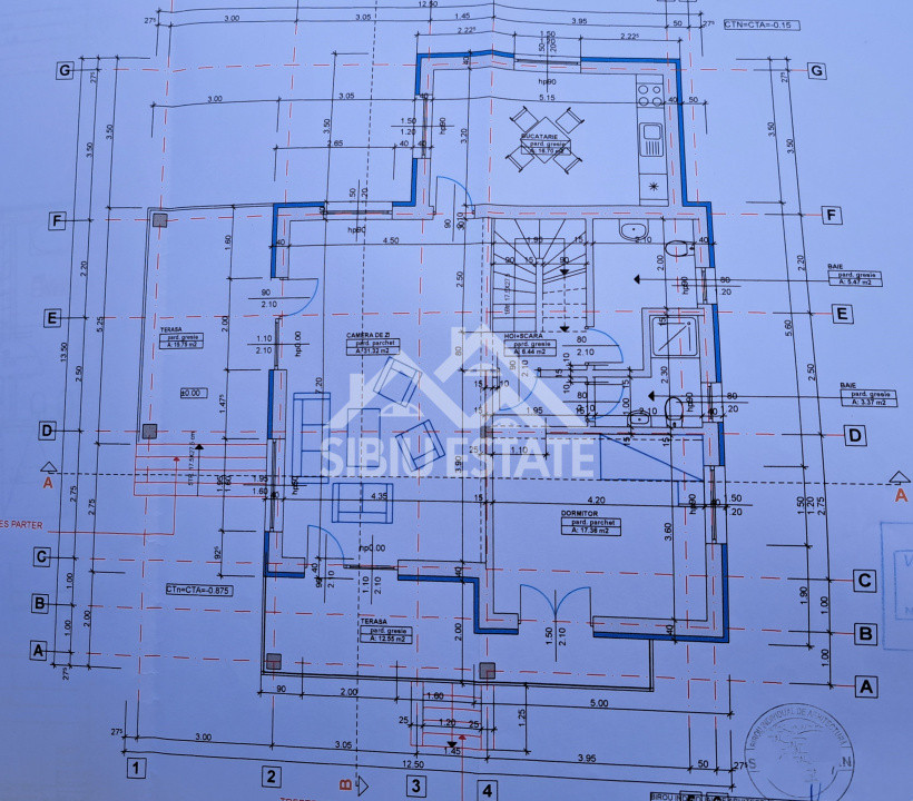Casa noua Tocile, Sibiu garaj, terase, teren 600