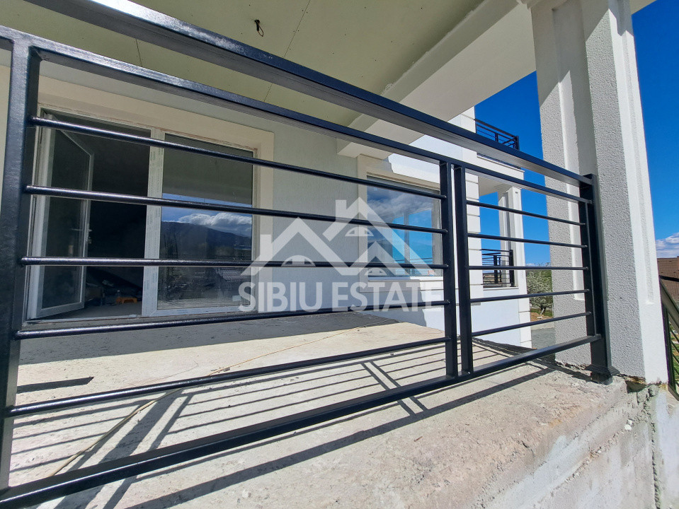 Casa noua Tocile, Sibiu garaj, terase, teren 600