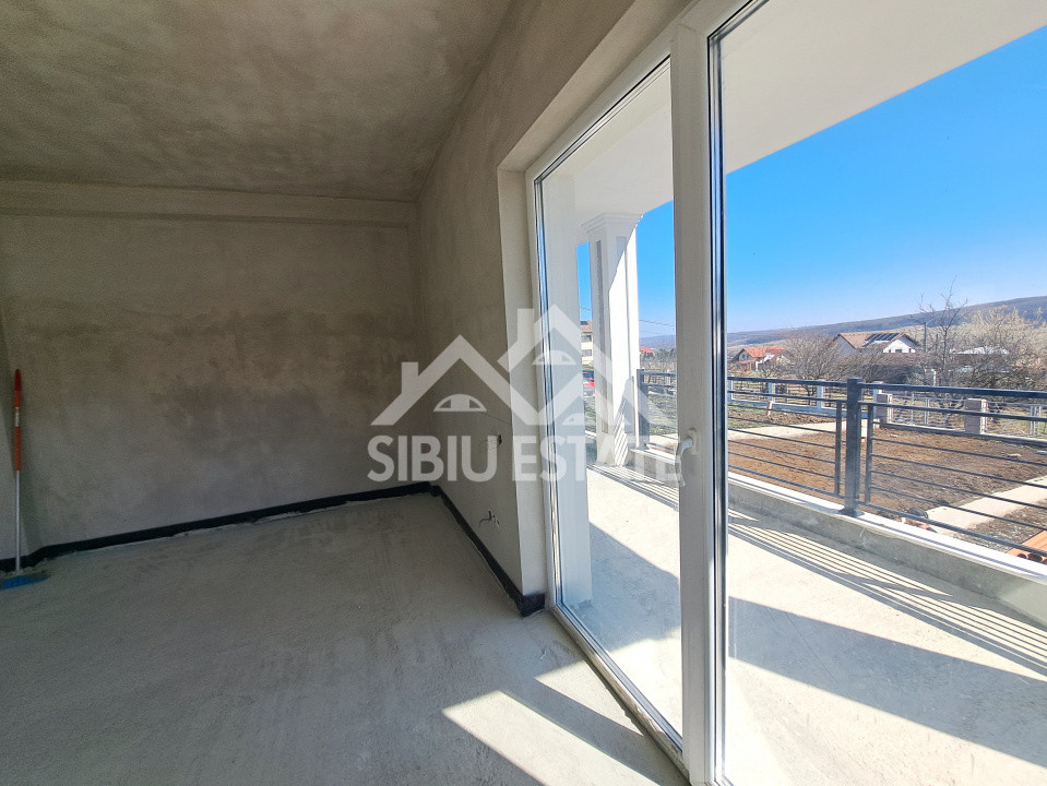 Casa noua Tocile, Sibiu garaj, terase, teren 600