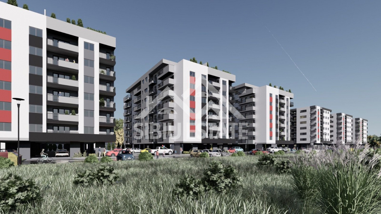 Apartament 3 camere de vânzare – Shopping City Sibiu