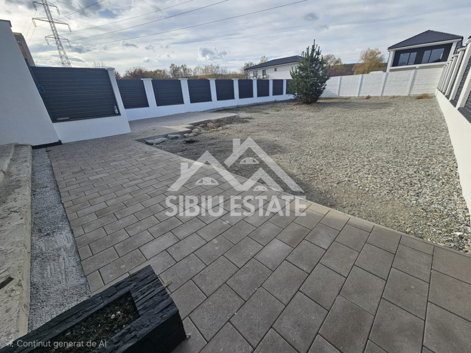 Casa in Selimbar 4 camere si curte spatioasa