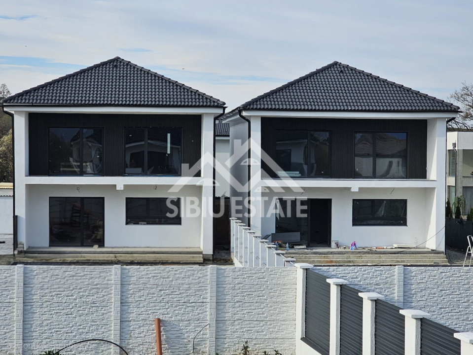 Casa noua 4 camere, Selimbar teren 480 mp