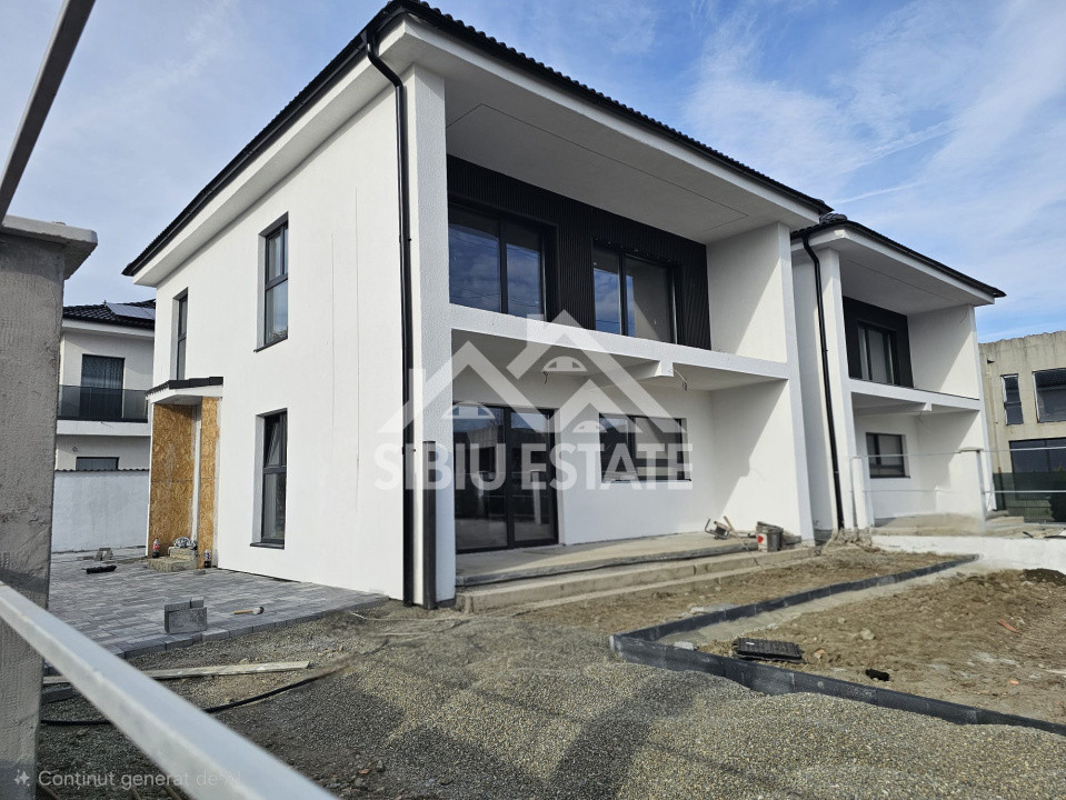 Casa noua 4 camere, Selimbar teren 480 mp