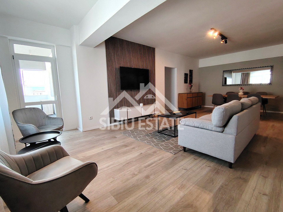 Apartament  3 camere, 2 bai SIBIU central