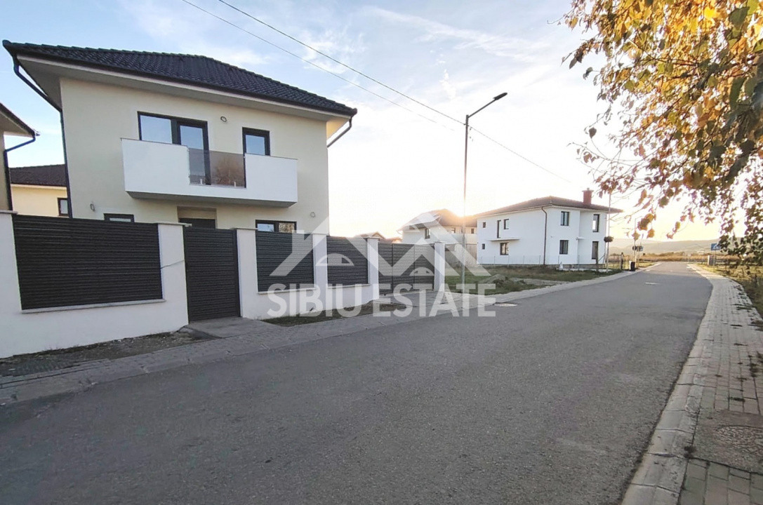 Casa Individuala in Cristian,Sibiu, Disponibila imediat! INTABULATA