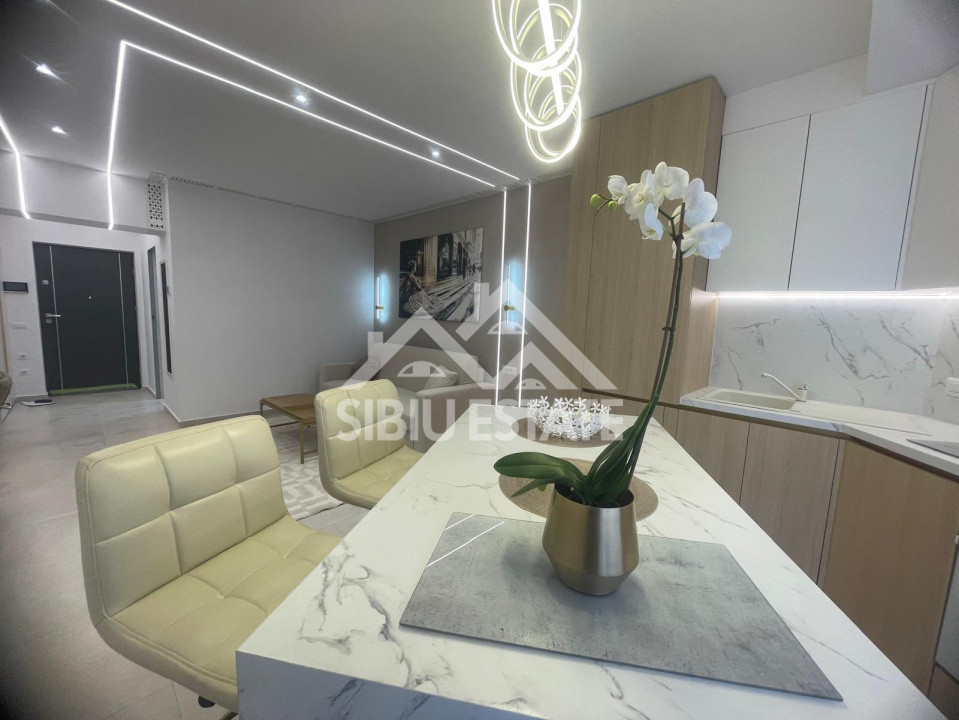 Garsoniera de LUX de inchiriat, etaj 1, mobilata si utilata premium